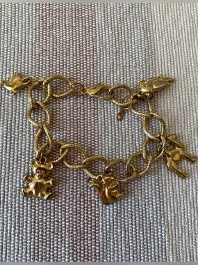 Vintage Charm Bracelet (cute charms!)